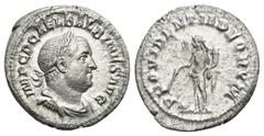 Roman Empire Balbinus, ca. April-Juni 238. Denarius (Silver, 19.56 mm, 2.77 g) Rome. IMP C D CAEL BALBINVS AVG Laureate, draped and cuirassed bust of Balbinus right. Rev. PROVIDENTIA DEORVM Providenti