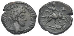 Staffieri Collection of Roman Alexandria Egypt. Alexandria. Commodus, 177-192. Tetradrachm (Billon, 23.8 mm, 11.79 g). Dated RY 21 of Marcus Aurelius (= 180/1). Μ ΑΥΡΗ ΚΟΜ ΑΝΤωΝΙΝΟC [CЄ] Laureate head