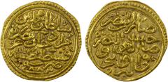 Islamic - Ottoman Empire OTTOMAN EMPIRE: Mehmet II, 1451-1481, AV sultani (3.53g), Kostantiniye, AH883, A-1306, the second year of the first Ottoman gold coinage, produced only at the capital mint, Ko