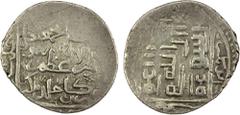 Islamic - Timurid & Later TIMURID: Timur, 1370-1405, AR tanka (6.20g), Halab, DM, A-2386D, same style as the Timurid tankas struck in Dimashq in AH803; this is first known Timurid tanka of the mint at