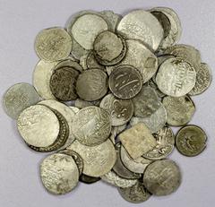 Group Lots - Islamic MEDIEVAL ISLAMIC: LOT of 60 silver coins, including Ghaznavid, Seljuq of Rum, Timurid, Manghit, Ilkhan, Qajar, Muzaffarid, Janid, Safavid, Almohad, Ayyubid, Artuqid, Alawi, Mamluk