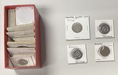 Group Lots - Europe GERMAN STATES: LOT of 40 coins, mostly hammered coins from the high medieval to early modern periods, from Aachen, Augsburg (2 AR bracteates), Bamberg, Brandenburg (early AR pfenni