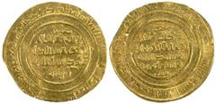 FATIMID: al-Mustansir, 1036-1094, AV dinar (4.05g), al-Iskandariya, AH482, A-719.2, Niocl-1689, mint name written as al-iskandiya without the R, careless engraver who may have confused the D and follo