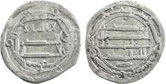 Islamic - Umayyad & Abbasid ABBASID: al-Mahdi, 775-785, AR dirham (2.70g), Adharbayjan, AH167, A-215.1, citing the official Nasr, whose name appears on silver dirhams of most Abbasid mints in this yea