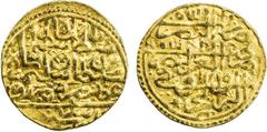 Islamic - Ottoman Empire OTTOMAN EMPIRE: Süleyman I, 1520-1566, AV sultani (3.47g), Zabid, AH954 (?), A-1317, date very likely 954, VF to EF, RR, ex Hazerfans Collection, ex Gorny & Mosch Auction 157,