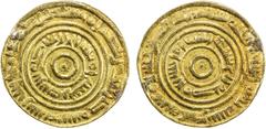 Islamic - East Africa MADAGASCAR: Anonymous, ca. 1020-1050, AV dinar (3.44g), "Madinat 'Adan", AH"406", A-A1192, derived from the Fatimid dinar of 'Adan, AH406, formerly regarded as either Fatimid or 
