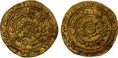 Islamic - Egypt & Syria FATIMID: al-Mu'izz, 953-975, AR dinar (4.03g), al-Mahdiya, AH364, A-697.1, Nicol-478, full mint & date, nearly VF, S.