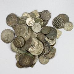 Group Lots - Islamic MEDIEVAL ISLAMIC: LOT of 70 silver coins, including Safavid, Mamluk, Ayyubid, Almohad, Barakzay, Hotaki, Ottoman, Qajar, 'Alawi Sharifs, Umayyad, Abbasid, Ilkhan, Tabaristan, Afsh