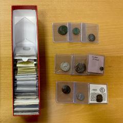 Group Lots - Mixed Worldwide WORLDWIDE: LOT of 69 coins, including Roman: Republic AR denarius (anonymous Dioscuri-type), Augustus provincial AE (Philippi, Macedon), Marcus Aurelius AE as, and Quietus