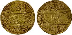 Islamic - Ottoman Empire OTTOMAN EMPIRE: Süleyman I, 1520-1566, AV sultani (3.47g), Kratova, AH926, A-1317, lovely bold strike, without any weakness, very rare mint for Süleyman gold, choice VF, RR.