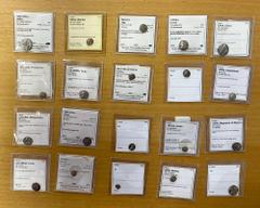 Group Lots - Ancient ANCIENT GREECE: LOT of 20 fractional silvers, from a variety of locations including Arados (1), Assos (1), Chios (1), Kebren (1), Klazomenai (1), Magnesia (1), Miletos (1), Metapo