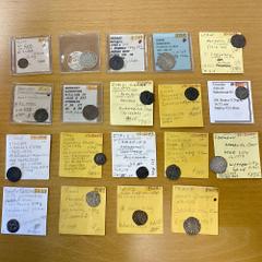 Group Lots - World Coins EUROPE: LOT of 19 pieces (silver unless noted), mostly medieval issues: France: Perigord denier, Rodez denier, and Souvigny denier; Germany: Bavaria AE pfennig 1765, Brandenbu