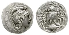 Altgriechische Münzen Attika Athen Tetradrachme "neuen" Stils 118/117 v. Chr. Magistraten Ammonios und Kallias. 16,79 g.sehr schön