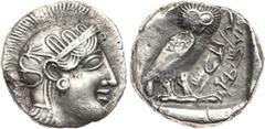 Ancient Coins, ANCIENT GREEK COINS Egypt, Achaemenid Period. Artaxerxes III Ochus. Silver Tetradrachm (16.49 g), 343/2–338/7 BC. Helmeted head of Athena right, frontal eye. Rev. ‘Pharaoh Artaxerxes’ (
