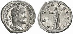 ROMAN COINS ROMAN EMPIRE MAXIMINUS I THRAX, 235-238. No.: 359 Estimate: $ 100 d=19 mm MAXIMINUS I THRAX, 235-238. Denarius, about 236-238. AR 3.27 g. MAXIMINVS PIVS AVG GERM Laureate, draped and cuira