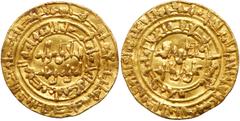 Medieval Islamic Fatimid, al-Hakim Abu 'Ali al-Mansur, AH 386-411/ CE 996-1021, Gold Dinar (4.21gm). Misr (al-Fustat) mint, AH 400, without heir. Two circular inscriptions with two-line text at center