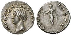 ROMAN COINS Mint Rome, if not otherwise mentioned. ROMAN EMPIRE OTHO, 69 Denarius. AR 3.24 g. IMP OTHO CAESAR AVG Bare head l. Rev. SECVRI-TAS PR Securitas, wearing long dress, standing l., holding sc