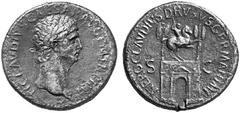 Ancient Coins ROMAN EMPIRE Claudius, 41-54. No.: 221 Schätzwert/Estimation: CHF 600.- Sestertius 41/50, Rome. TI CLAVDIVS CAESAR AVG P M TR P IMP Laureate head to r. Rev. NERO CLAVDIVS DRVSVS GERMAN I