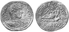 THE LAKEVIEW COLLECTION OF ANCIENT COINS COINS OF THE ROMAN EMPIRE ... Gallienus, 253-268. No.: 6932 Schätzwert/Estimate: CHF 500.- d=37 mm Large Aes, Apollonia-Mordiaeum/Pisidia. Draped and cuirasses