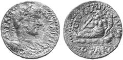 THE LAKEVIEW COLLECTION OF ANCIENT COINS COINS OF THE ROMAN EMPIRE ... Gallienus, 253-268. No.: 6933 Schätzwert/Estimate: CHF 300.- d=35 mm Large Aes, Apollonia-Mordiaeum/Pisidia. Draped and cuirasses