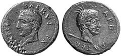 Ancient Coins Further Coins from the Lakeview Collection THE GREEK WORLD Sardinia No.: 4019 Schätzwert/Estimation: CHF 100.- M. Atius Balbus. Aes, 1st cent. BC. Male head to l. Rev. Head of warrior to