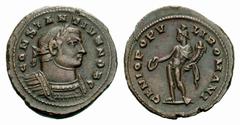 ANCIENT COINS OTHER CONSIGNMENTS ROMAN EMPIRE Constantius I Chlorus, Caesar 293-305. No.: 158 Schätzwert/Estimation: CHF 75.- Follis 303, London. CONSTANTIVS NOB C Armoured bust, laureate, to r. Rev. 