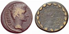 ANCIENT COINAGE SPECIAL COLLECTION OF ROMAN IMPERATORS AND EMPERORS ROMAN EMPIRE Posthumous Coinage of Augustus No.: 1391 Schätzwert/Estimate: CHF 100 Agrippa Postumus Third son of Julia and Agrippa a