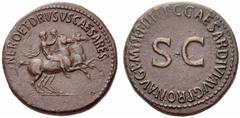 ANCIENT COINAGE SPECIAL COLLECTION OF ROMAN IMPERATORS AND EMPERORS ROMAN EMPIRE Nero Caesar and Drusus Caesar Nero, 7 AD – 30/31 AD, Drusus, 8 – 33 AD No.: 1440 Schätzwert/Estimate: CHF 1000 were son