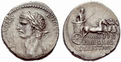 ANCIENT COINAGE SPECIAL COLLECTION OF ROMAN IMPERATORS AND EMPERORS ROMAN EMPIRE Claudius, 41-54. 10 BC – 54 AD No.: 1450 Schätzwert/Estimate: CHF 500 Didrachm c. 45, Caesarea in Cappodocia. (TI CLAVD