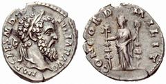 ANCIENT COINAGE SPECIAL COLLECTION OF ROMAN IMPERATORS AND EMPERORS ROMAN EMPIRE Didius Julianus, March 28-early June 193. No.: 1725 Schätzwert/Estimate: CHF 650 One of the richest men in Rome, he pai