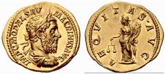 ANCIENT COINAGE SPECIAL COLLECTION OF ROMAN IMPERATORS AND EMPERORS ROMAN EMPIRE Macrinus, 217-218. No.: 1779 Schätzwert/Estimate: CHF 25000 Praetorian prefect, he was directly involved in the murder 