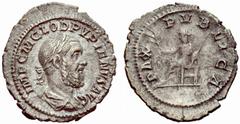 ANCIENT COINAGE SPECIAL COLLECTION OF ROMAN IMPERATORS AND EMPERORS ROMAN EMPIRE Pupienus, April 22 – July 29, 238. No.: 1833 Schätzwert/Estimate: CHF 250 Co-emperor with Balbinus. While Balbinus rema