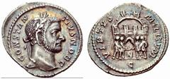 ANCIENT COINAGE SPECIAL COLLECTION OF ROMAN IMPERATORS AND EMPERORS ROMAN EMPIRE Constantius I Chlorus, 305-306 Caesar 293 – 305. No.: 1931 Schätzwert/Estimate: CHF 400 One of the four original Tetrar