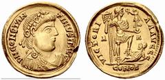 ANCIENT COINAGE SPECIAL COLLECTION OF ROMAN IMPERATORS AND EMPERORS ROMAN EMPIRE Constantinus III, 407-411. No.: 2017 Schätzwert/Estimate: CHF 5000 Rebel in the West. When the Western Empire was being