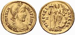 ANCIENT COINAGE SPECIAL COLLECTION OF ROMAN IMPERATORS AND EMPERORS ROMAN EMPIRE Johannes, 423-425. No.: 2023 Schätzwert/Estimate: CHF 4000 Usurper in the West The senior notary of Honorius. Johannes 
