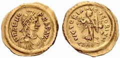 ANCIENT COINAGE SPECIAL COLLECTION OF ROMAN IMPERATORS AND EMPERORS ROMAN EMPIRE Zeno, 474-491. No.: 2045 Schätzwert/Estimate: CHF 500 Ruling in the East Zeno was instrumental in helping Leo rid himse