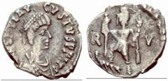 ANCIENT COINAGE SPECIAL COLLECTION OF ROMAN IMPERATORS AND EMPERORS ROMAN EMPIRE Romulus Augustus, 475-476. No.: 2047 Schätzwert/Estimate: CHF 5000 Half Siliqua, Ravenna. (D N RO)MVL AV – GVSTVS P F A