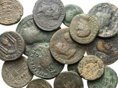 [Roman Provincial]. Lot of seventeen Æ. Includes: Lydia, Saitta. Pseudo-autonomous issue // Phrygia, Cibyra. Marcus Aurelius // Phrygia, Cibyra. Faustina II // Pisidia, Antiochia. Philip II // Pisidia