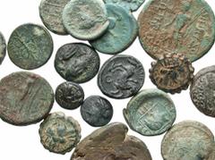 [Greek]. Lot of eighteen Æ. Includes: Lucania, Thourioi // Macedonian Kingdom. Philip II. Æ (4) // Macedonian Kingdom. Alexander III // Thrace, Abdera (4) // Thrace, Maroneia // Mysia, Pergamon // Ion