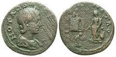 Roman Provincial Coins Phoenicia, Tyre. Otacilia Severa. Augusta, A.D. 244-249. Æ (29 mm, 21.90 g, 12 h). M OTAC S-EVERA AVG], diademed and draped bust of Otacilia Severa right / [COL TVRO] METR, Dido