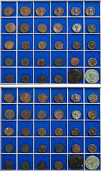 RÖMISCHE PROVINZIALPRÄGUNGEN ÄGYPTEN LOTS Lot PHILIPPUS I. ARABS: 1 Tetradrachme, 1 Drachme; OTACILIA SEVERA: 1 Tetradrachme, 1 Drachme; VALERIANUS I.: 2 Tetradrachmen; GALLIENUS: 4 Tetradrachmen; CLA