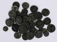 THRAKIEN LOTS Lot AE-Prägungen, darunter Abdera: Nero, Vespasianus; Anchialus: Caracalla, Maximinus Thrax, Gordianus III. mit Tranquillina; Augusta Traiana: Septimius Severus, Caracalla, Gallienus; Bi