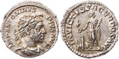 Part 2: RÖMISCHE MÜNZEN RÖMISCHE KAISERZEIT Elagabal, 218-222 n. Chr. AR-Denar 220-222 n. Chr. Rom Vs.: IMP ANTONINVS PIVS AVG, drapierte Büste mit Horn und Lorbeerkranz n. r., Rs.: INVICTVS SACERDOS 