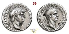MONETAZIONE ANTICA NERONE (054-68) Didracma Cesarea di Cappadocia D/ Testa laureata di Nerone R/ Testa laureata del Divo Claudio BMC 171 Ag 6,77 mm 21 • Ex Numismatica Fiorentin, sett. 2010, 868-2670 