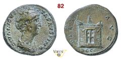 MONETAZIONE ANTICA FAUSTINA Madre 139-161 (moglie di Antonino Pio) Dupondio D/ Busto diademato e drappeggiato a d. R/ Altare Coh. 256 RIC 1191A Ae g 13,41 mm 26 MB/BB QUESTO LOTTO NON VIENE SPEDITO FU