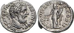 ROMAN IMPERIAL PERTINACE (193) Denario. D/ Testa laureata R/ L'Aequitas con bilancia e cornucopia. Coh. 2 RIC 1a Tredici 2 Ag g 3,40 Molto rara • Modulo ampio e ben centrata; bel ritratto buon BB buon