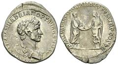 Hadrianus AR Denarius, RIC II 2 Hadrianus (117-138 AD). AR Denarius (19 mm, 3.14 g), Roma (Rome), 117 AD. Obv. IMP CAES TRAIANO HADRIANO OPT AVG GER DAC, laureate, draped and cuirassed bust right, see