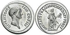 Becker imitating C. Iulius Caesar Carl Wilhelm Becker (1772-1830). Imitating Traianus restitution issue for C. Iulius Caesar (+44). Tin "aureus" (21 mm, 6.09 g). Obv. C IVLIVS CAES IMP COS III, Bare h