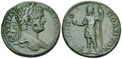Caracalla Tetrassarion, Philippopolis Caracalla (198-217 AD). AE Tetrassarion (29 mm, 18.23 g), Philippopolis, Thrace, c. 209-211. Obv. AΥT K M AΥΡ ANTΩNEINOC, laureate head to right. Rev. ΦIΛIΠΠOΠOΛE