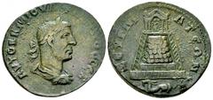 Philip I AE30, Zeugma Philip I. Arabs (244-249 AD). AE30 (15.60 g), Zeugma, Commagene. Obv. AVTOK K M IOVΛI ΦΙΛΙΠΠOC CЄB, laureate, draped and cuirassed bust to right. Rev. ZЄVΓMATЄΩN, tetrastyle temp